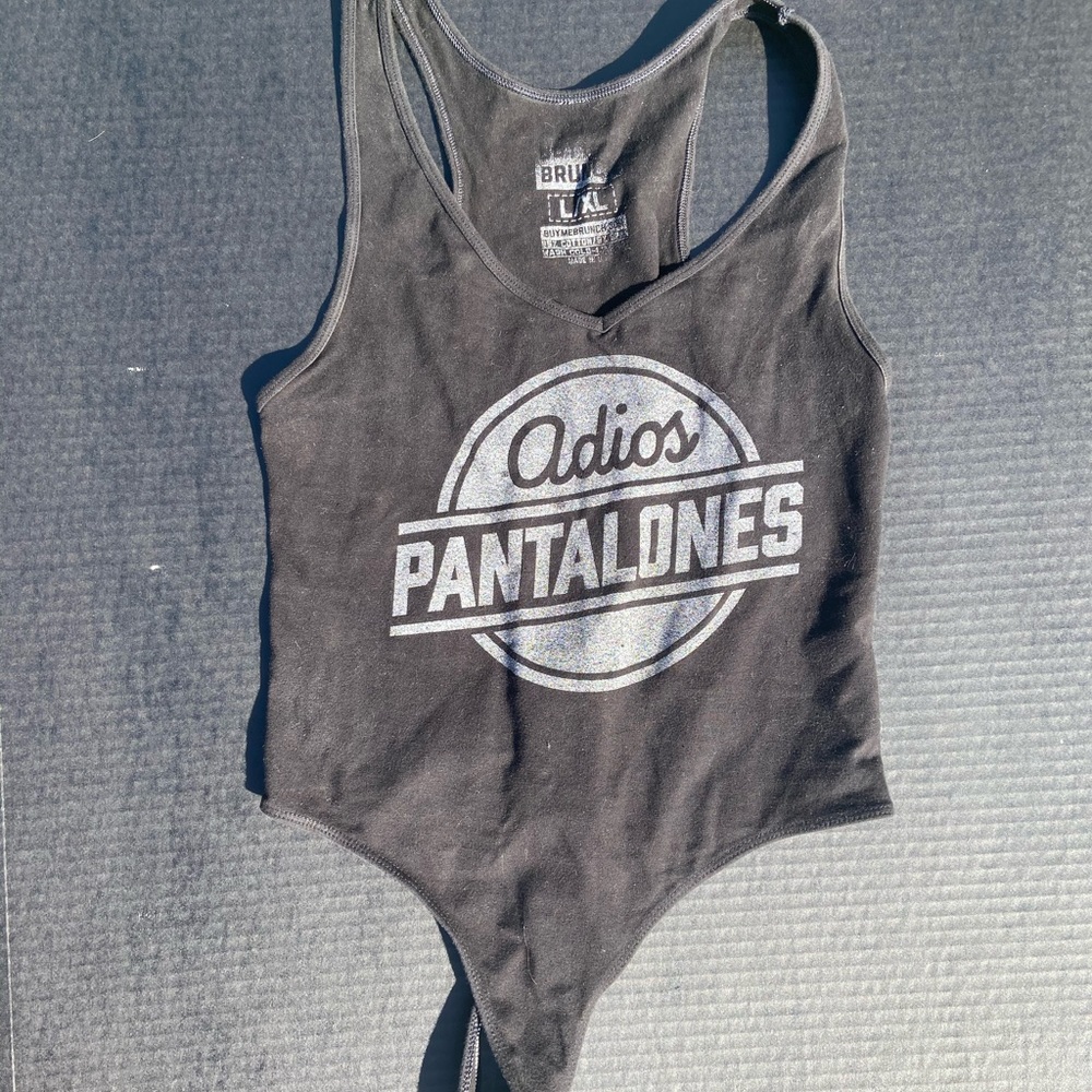 Buy Me Brunch “Adios Pantalones” bodysuit